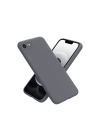 BFS  iPhone 16E Kılıf First Silikon - Gri