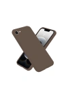 BFS  iPhone 16E Kılıf First Silikon - Kahverengi