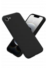 BFS  iPhone 16E Kılıf First Silikon - Siyah