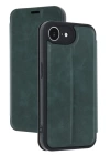 BFS  iPhone 16E Kılıf Flip Cover - Koyu Yeşil