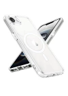 BFS  iPhone 16E Kılıf Magneticsafe Şeffaf Silikon - Şeffaf
