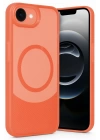 BFS  iPhone 16E Kılıf Maya Karbon Kapak - Kırmızı