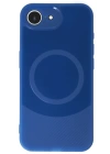 BFS  iPhone 16E Kılıf Maya Karbon Kapak - Lacivert