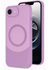 BFS  iPhone 16E Kılıf Maya Karbon Kapak - Mürdüm