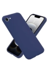 BFS  iPhone 16E Kılıf Nano içi Kadife Silikon - Lacivert