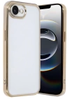 BFS  iPhone 16E Kılıf Razer Lensli Silikon - Gold