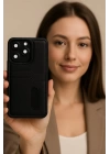 BFS  iPhone 16E Kılıf Sara Kartvizitli Deri Kılıf - Kırmızı