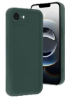 BFS  iPhone 16E Kılıf Viera Silikon - Koyu Yeşil
