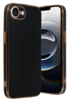 BFS  iPhone 16E Kılıf Volet Silikon - Siyah