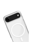 BFS iPhone 17 Air Kılıf Magneticsafe Şeffaf Silikon - Şeffaf
