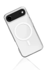 BFS iPhone 17 Air Kılıf Magneticsafe Şeffaf Silikon - Şeffaf