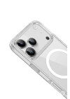 BFS iPhone 17 Pro Max Kılıf Pc Real Magsafe Kapak - Şeffaf
