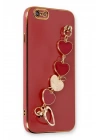 BFS  iPhone 6 Kılıf Esila Silikon - Kırmızı