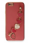 BFS  iPhone 6 Kılıf Esila Silikon - Kırmızı