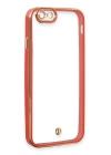 BFS  iPhone 6 Kılıf Liva Lens Silikon - Kırmızı