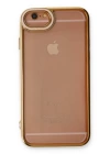 BFS  iPhone 6 Kılıf Liva Lens Silikon - Pudra