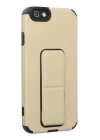 BFS  iPhone 6 Kılıf Mega Standlı Silikon - Gold