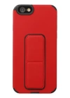 BFS  iPhone 6 Kılıf Mega Standlı Silikon - Kırmızı