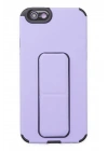 BFS  iPhone 6 Kılıf Mega Standlı Silikon - Lila