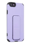 BFS  iPhone 6 Kılıf Mega Standlı Silikon - Lila