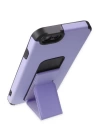 BFS  iPhone 6 Kılıf Mega Standlı Silikon - Lila