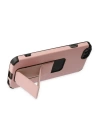 BFS  iPhone 6 Kılıf Mega Standlı Silikon - Pudra