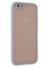 BFS  iPhone 6 Kılıf Montreal Silikon Kapak - Gri