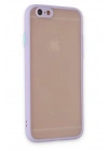 BFS  iPhone 6 Kılıf Montreal Silikon Kapak - Mor