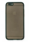 BFS  iPhone 6 Kılıf Montreal Silikon Kapak - Yeşil