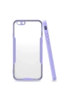 BFS  iPhone 6 Kılıf Platin Silikon - Lila