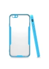 BFS  iPhone 6 Kılıf Platin Silikon - Mavi