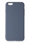 BFS  iPhone 6 Plus Kılıf Nano içi Kadife Silikon - Gri