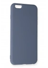 BFS  iPhone 6 Plus Kılıf Nano içi Kadife Silikon - Gri