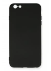 BFS  iPhone 6 Plus Kılıf Nano içi Kadife Silikon - Siyah