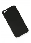 BFS iPhone 6 Plus Kılıf Nano içi Kadife Silikon - Siyah