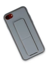 BFS  iPhone 7 Kılıf Coco Deri Standlı Kapak - Sky Blue