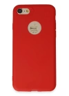 BFS  iPhone 7 Kılıf First Silikon - Kırmızı