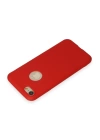 BFS  iPhone 7 Kılıf First Silikon - Kırmızı
