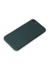 BFS  iPhone 7 Kılıf First Silikon - Koyu Yeşil