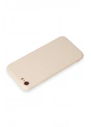 BFS  iPhone 7 Kılıf First Silikon - Krem