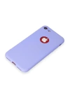 BFS  iPhone 7 Kılıf First Silikon - Lila