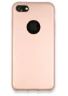 BFS  iPhone 7 Kılıf First Silikon - Rose Gold