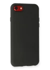 BFS iPhone 7 Kılıf First Silikon - Siyah