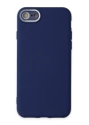 BFS  iPhone 7 Kılıf Lansman Glass Kapak - Sky Blue