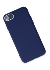 BFS  iPhone 7 Kılıf Lansman Glass Kapak - Sky Blue