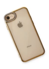 BFS  iPhone 7 Kılıf Liva Lens Silikon - Lila