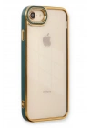 BFS  iPhone 7 Kılıf Liva Lens Silikon - Yeşil