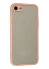 BFS  iPhone 7 Kılıf Montreal Silikon Kapak - Pembe