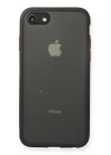 BFS  iPhone 7 Kılıf Montreal Silikon Kapak - Siyah