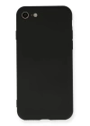 BFS iPhone 7 Kılıf Nano içi Kadife Silikon - Siyah